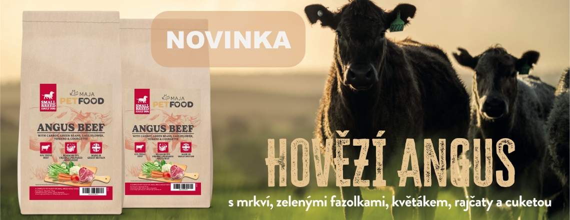 MaJa Pet Food - Hovězí Angus pro malá plemena