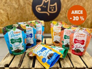 ‼️POZOR, POZOR‼️ Máme pro vás akcičku na skvělé pamlsky CALIBRA VERVE. 🍀 křupavé a polovlhké varianty 🍀 s čerstvým masem 🍀...